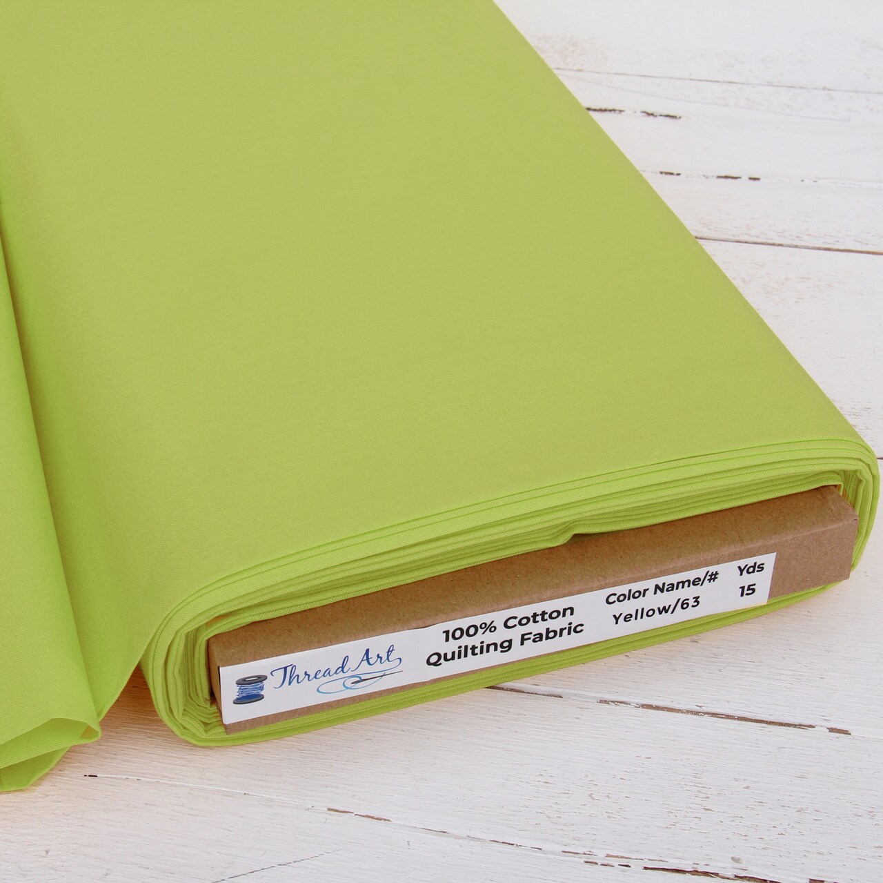 ThreadArt Premium Cotton Quilting Fabric - 44" Width - 100% Cotton - Quilting, Sewing, Crafts - 30 Colors Available - By the Yard, 3 Yard Cuts, or 10 Yard Cuts